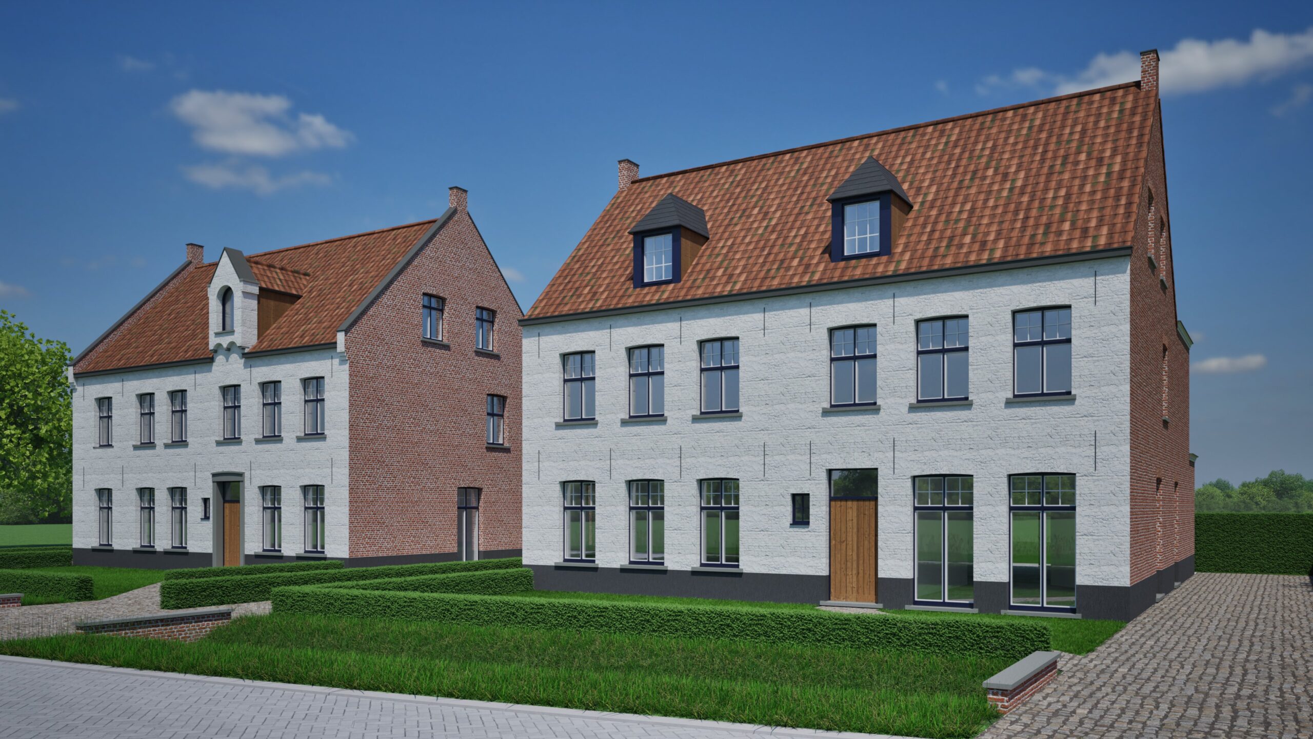 Project “Begijnhof” Malle - Ketswoningbouw